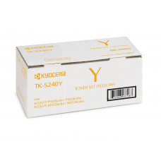 KYOCERA Тонер-картридж TK-5240Y 3 000 стр. Yellow для P5026cdn/cdw, M5526cdn/cdw (1T02R7ANL0)